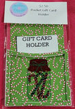 Candy Cane Pocket Gift Card Holder – Festive Christmas Design