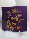 Religious Christmas Diamond Art Greeting Card