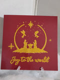 Religious Christmas Diamond Art Greeting Card