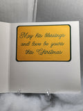 Religious Christmas Diamond Art Greeting Card
