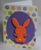 Glitter Easter Bunny Cards