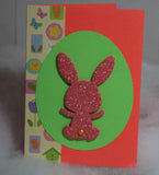 Glitter Easter Bunny Cards