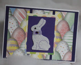 Felt Easter Bunny Card - Side