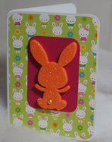 Glitter Easter Bunny Cards