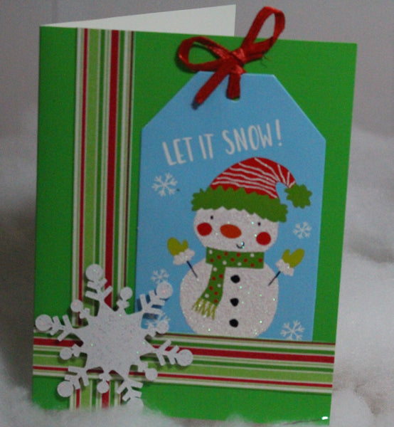 Snowman Gift Tag Cards