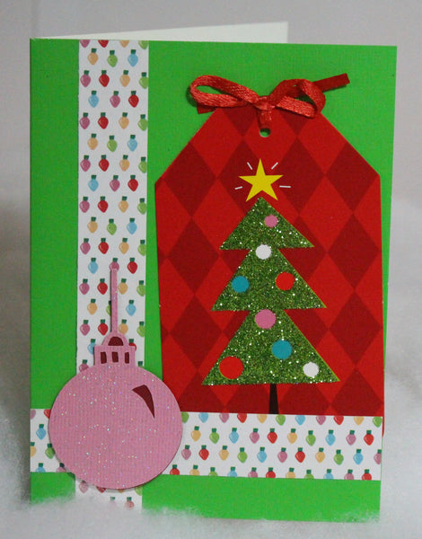 Christmas Tree Gift Tag Cards