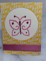 Butterfly Bead Design Card