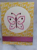 Butterfly Bead Design Card