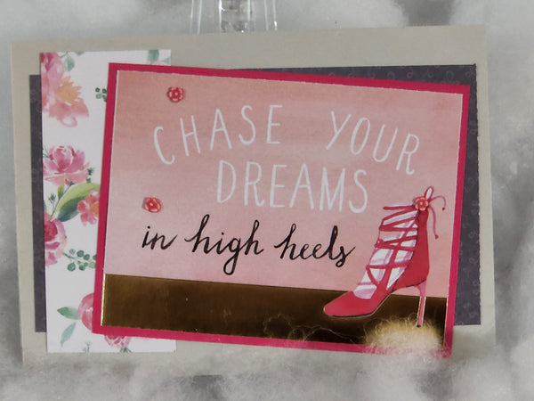 High Heel Dream Card