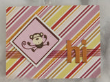 Hi Monkey Card