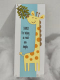 Giraffe Thank You Card