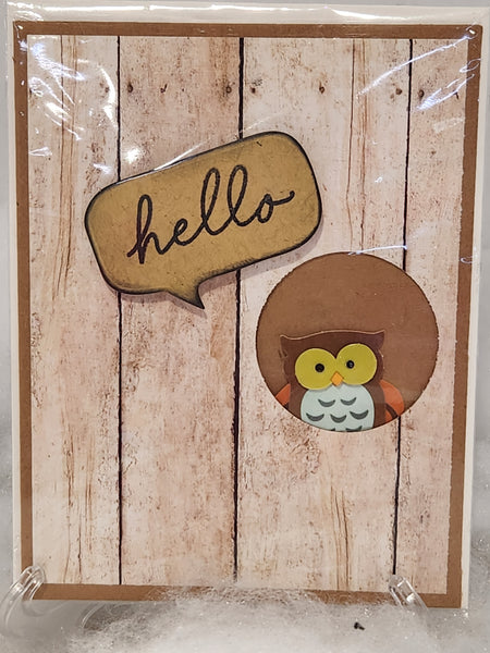 Peeking Owl Cards
