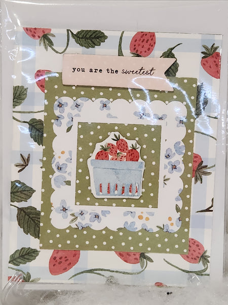 Strawberry Card