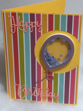 Shaker Balloon Birthday Cards