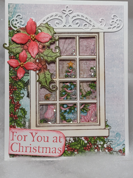 Christmas Indoor Window Card