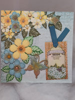 Yellow & Blue Flowers Card