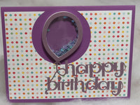 Shaker Balloon Birthday Cards