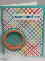 Shaker Balloon Birthday Cards