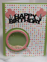 Shaker Balloon Birthday Cards