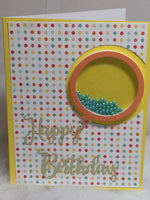 Shaker Balloon Birthday Cards