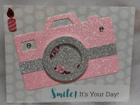 Smile Camera Shaker Card