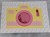 OH Snap Camera Birthday Shaker Card