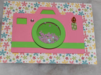 OH Snap Camera Birthday Shaker Card