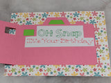 OH Snap Camera Birthday Shaker Card