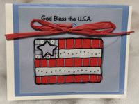 American Flag Card