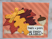 Fall Leaves Thank you Card