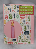 Single Candle Birthday Card