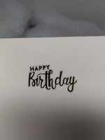 Single Candle Birthday Card