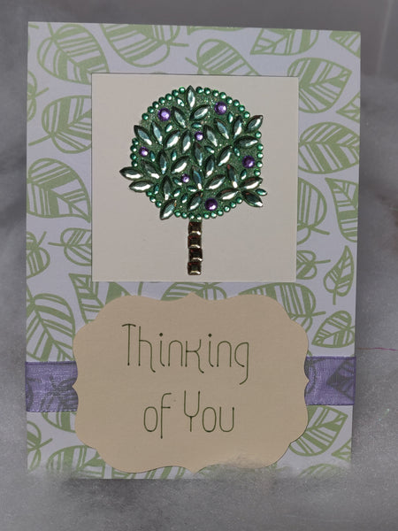 Gem Tree Sympathy Card