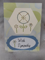 Bead Design Sympathy Card