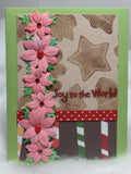 Red Small Poinsettia Card