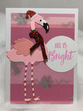 Flamingo Christmas Cards