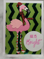 Flamingo Christmas Cards