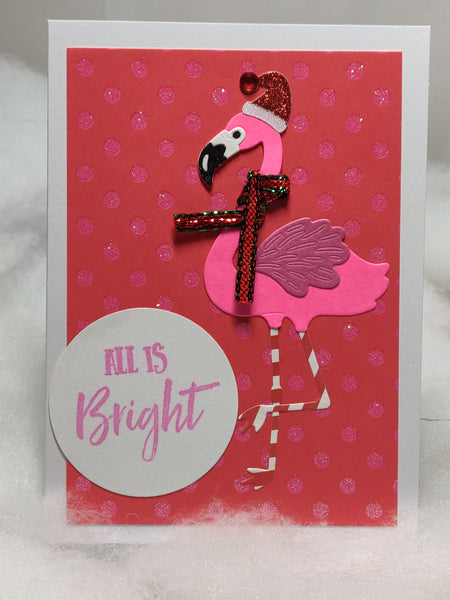 Flamingo Christmas Cards