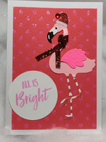 Flamingo Christmas Cards