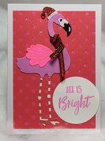 Flamingo Christmas Cards