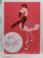 Flamingo Christmas Cards