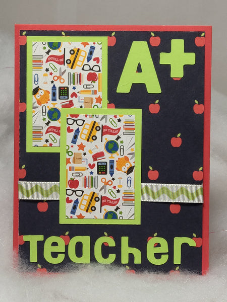 A+ Teacher Cards