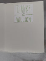 Teacher - Thanks A Million Card