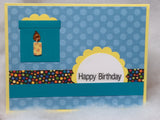 Small Gem Candle Birthday Cards