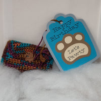 Dog Paw gift tag and gift card holder