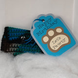 Dog Paw gift tag and gift card holder