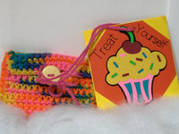 Cupcake gift tag with gift card holder