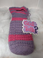 Girl Talk? gift tag and wine cozy