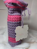 Girl Talk? gift tag and wine cozy