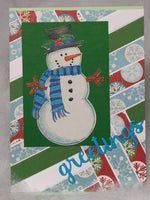 Snowman Greetings Card